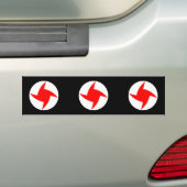 Syrische Socialistische Nationalistische Partij, S Bumpersticker (Op auto)