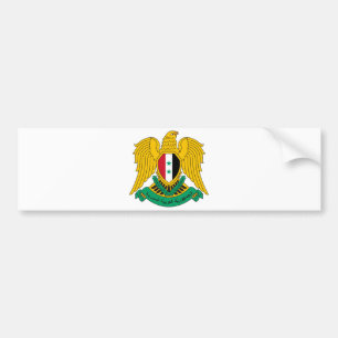 Syrische staatsmunt heraldry-symbool bumpersticker