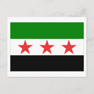 Syrische vlag (1932-1958 en 1961-1963) briefkaart