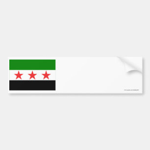 Syrische vlag (1932-1958 en 1961-1963) bumpersticker