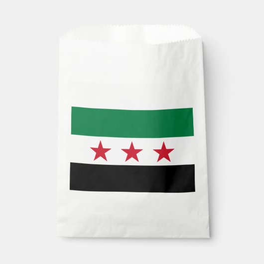 Syrische vlag bedankzakje (Voorkant)