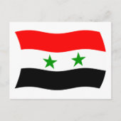 Syrische vlag Briefkaart (Voorkant)