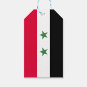 Syrische vlag cadeaulabel (Voorkant)