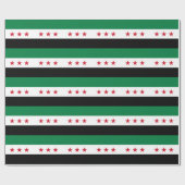 Syrische vlag cadeaupapier (Vlak)
