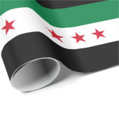 Syrische vlag cadeaupapier (Rol Hoek)