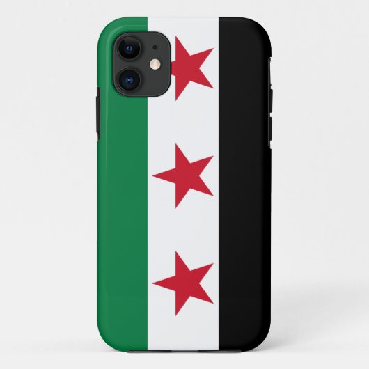 Syrische vlag Case-Mate iPhone case (Achterkant)