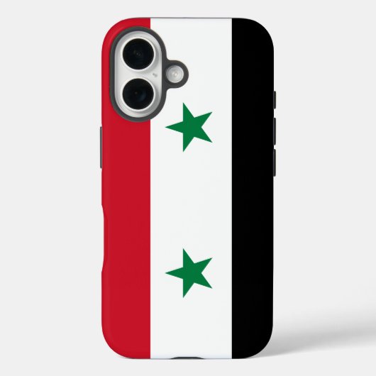 Syrische vlag Case-Mate iPhone case (Achterkant)