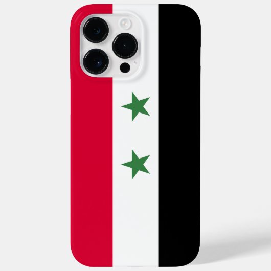 Syrische vlag Case-Mate iPhone case (Achterkant)