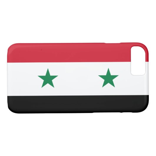 Syrische vlag Case-Mate iPhone case (Achterkant (Horizontaal))