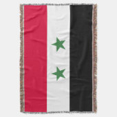 Syrische vlag deken (Voorkant Verticaal)