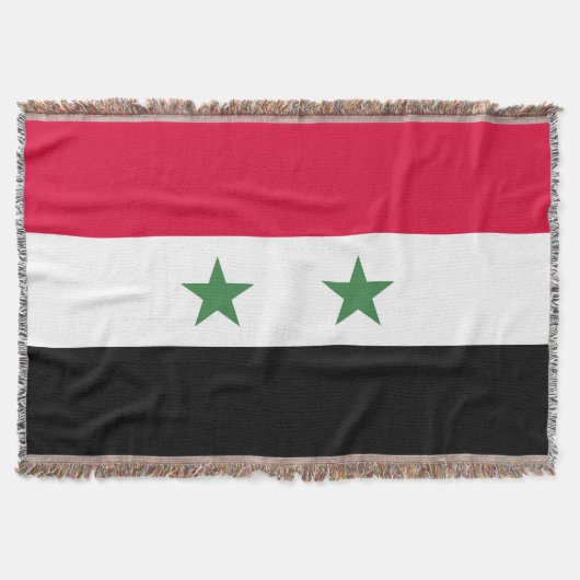 Syrische vlag deken (Voorkant)