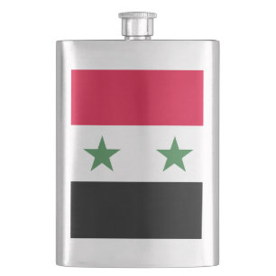 Syrische vlag flacon