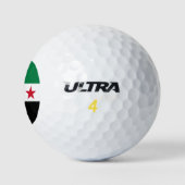 Syrische vlag golfballen (Logo)