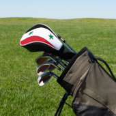 Syrische vlag golfheadcover (Insitu)