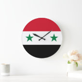 Syrische vlag grote klok (Huis)