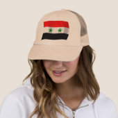 Syrische Vlag Hoed Trucker Pet (In situ)