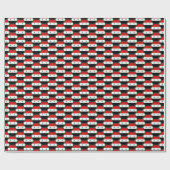 Syrische vlag Honeycomb Wrapping Paper Cadeaupapier (Vlak)
