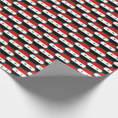 Syrische vlag Honeycomb Wrapping Paper Cadeaupapier (Hoek)