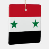 Syrische vlag keramisch ornament (Rechts)