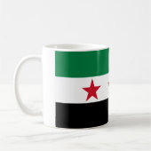Syrische vlag koffiemok (Links)