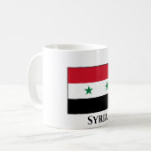 Syrische vlag koffiemok (Voorkant links)