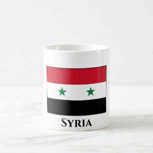 Syrische vlag koffiemok