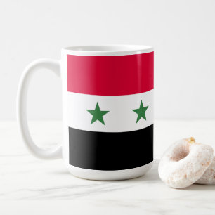 Syrische vlag koffiemok