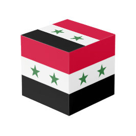 Syrische vlag kubus