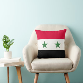 Syrische vlag kussen