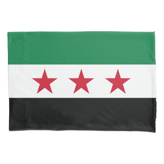 Syrische vlag kussensloop (Voorkant)
