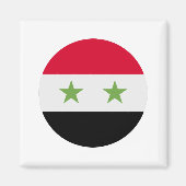 Syrische vlag magneet (Voorkant)