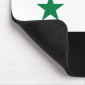 Syrische vlag muismat (Hoek)