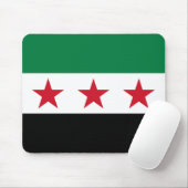 Syrische vlag muismat (Met muis)