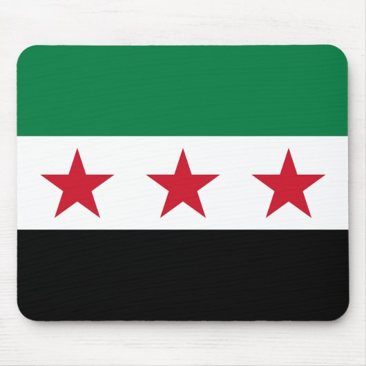 Syrische vlag muismat (Voorkant)