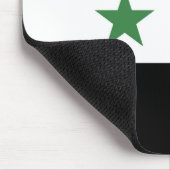 Syrische vlag muismat (Hoek)