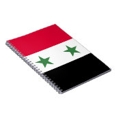 Syrische vlag notitieboek (Rechterzijde)