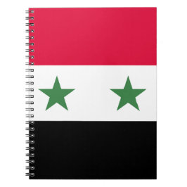 Syrische vlag notitieboek