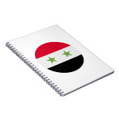 Syrische vlag notitieboek (Rechterzijde)