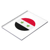 Syrische vlag notitieboek (Linkerzijde)