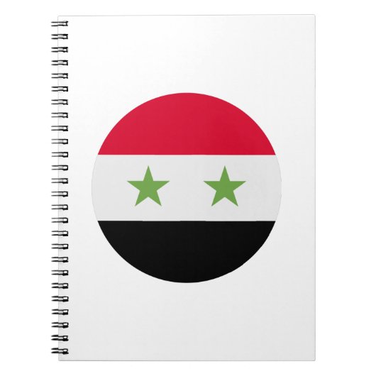 Syrische vlag notitieboek (Voorkant)