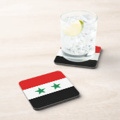 Syrische vlag Onderzetter (Rechterzijde)