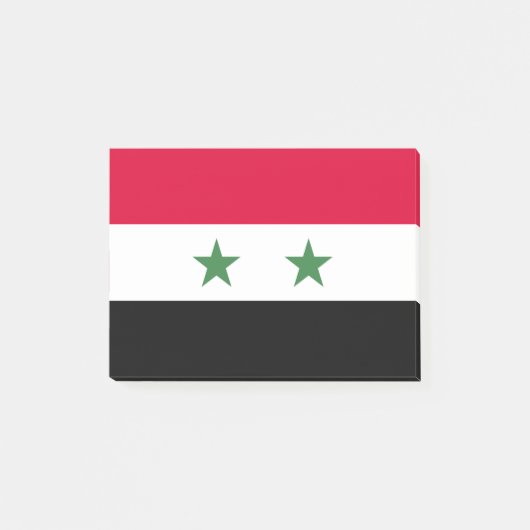 Syrische vlag post-it® notes (Voorkant)