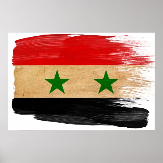 Syrische vlag Posters (Voorkant)