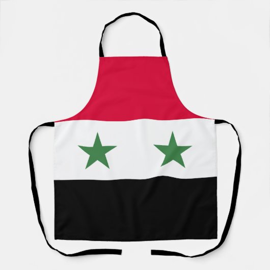 Syrische vlag schort (Voorkant)