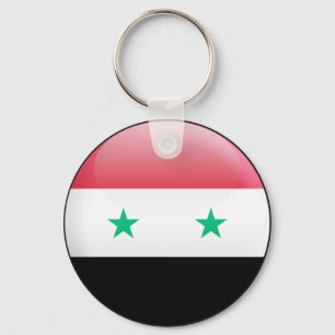 Syrische vlag sleutelhanger