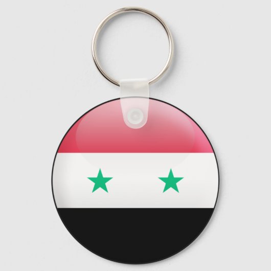 Syrische vlag sleutelhanger (Voorkant)