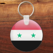 Syrische vlag sleutelhanger (Voorkant)