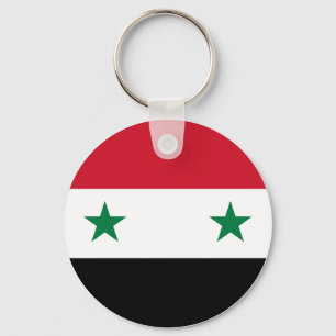 Syrische vlag sleutelhanger
