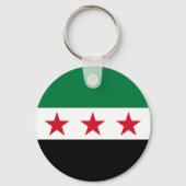 Syrische vlag sleutelhanger (Achterkant)