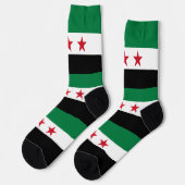 Syrische vlag sokken (Links)